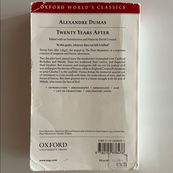 Twenty Years Later by Alexandre Dumas Classic Book - Picture 2 of 5